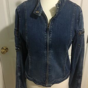 Old Navy stretch denim jacket.